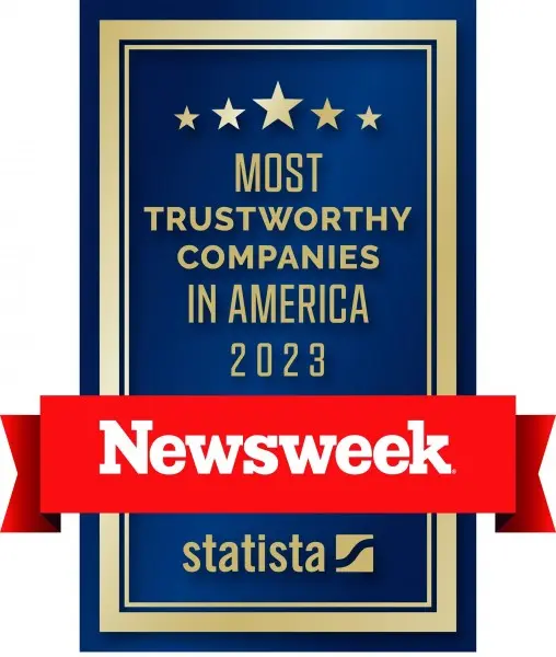 Most trusted companies in America 2023 award